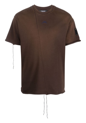 A-COLD-WALL* Shiraga faded cotton T-shirt - Brown