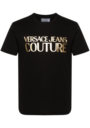 Versace Jeans Couture logo-print cotton T-shirt - Black