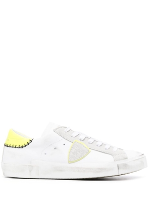 Philippe Model Paris PRSX leather low-top sneakers - White