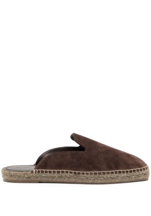 TOM FORD Jude suede slippers - Brown