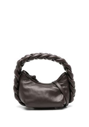 Hereu mini Espiga leather crossbody bag - Brown