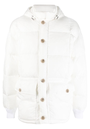 FURSAC padded hooded down jacket - White