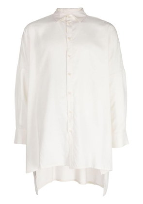 Toogood button-fastening silk shirt - Neutrals