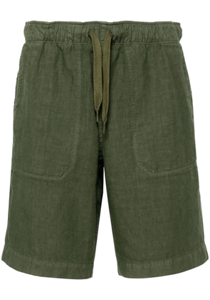 Zadig&Voltaire drawstring-waist linen shorts - Green