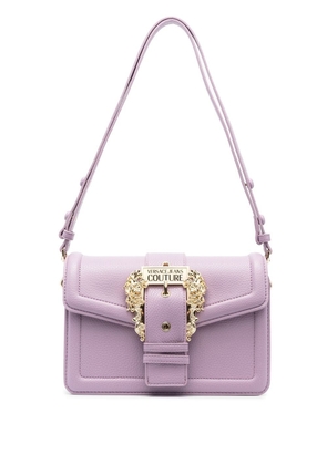 Versace Jeans Couture logo-plaque crossbody bag - Purple