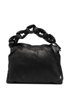 Vic Matie leather tote bag - Black
