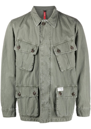 Fay cargo-pocket jacket - Green