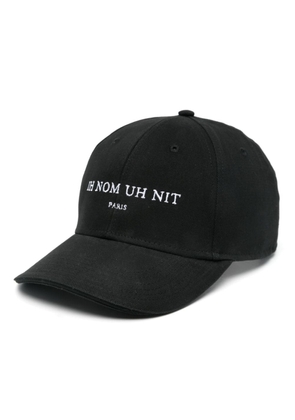 Ih Nom Uh Nit embroidered-logo twill cap - Black