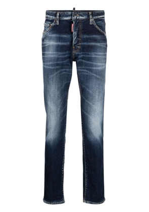 Dsquared2 low-rise straight-leg jeans - Blue