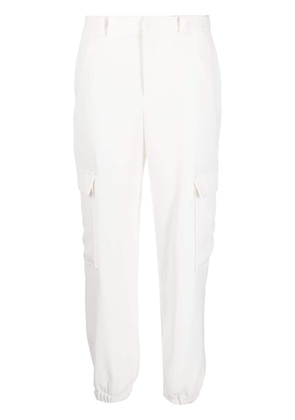 P.A.R.O.S.H. tapered cargo trousers - White