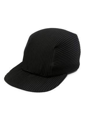 Homme Plissé Issey Miyake plissé-details recycled-polyester blend cap - Black