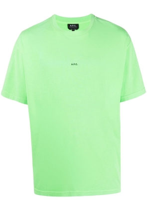 A.P.C. Kyle cotton T-shirt - Green