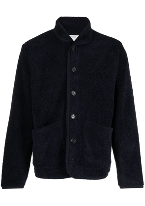 Universal Works Lancaster fleece jacket - Blue