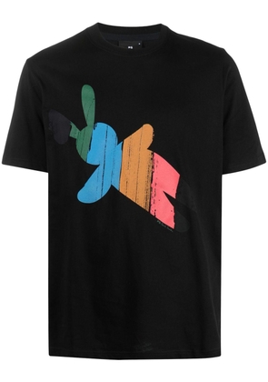 PS Paul Smith graphic-print organic-cotton T-shirt - Black