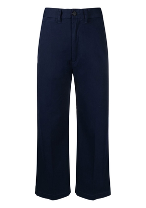 Polo Ralph Lauren wide-leg cropped chinos - Blue