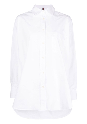 Tommy Hilfiger TH monogram-embroidered shirt - White