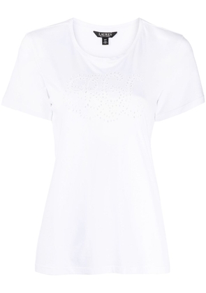 Lauren Ralph Lauren Katlin embroidered T-shirt - White