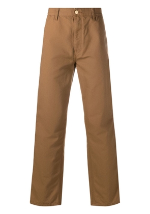 Carhartt WIP mid-rise straight-leg jeans - Brown