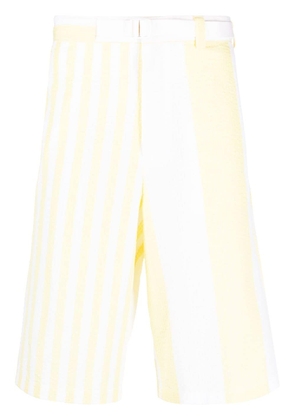 Maison Kitsuné x Olympia Le-Tan Poolside belted shorts - Yellow