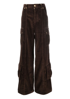 Dolce & Gabbana straight-leg corduroy trousers - Brown