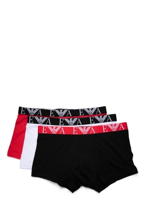 Emporio Armani logo-print boxers set - Red