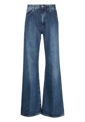 DONDUP Amber low-rise wide-leg jeans - Blue