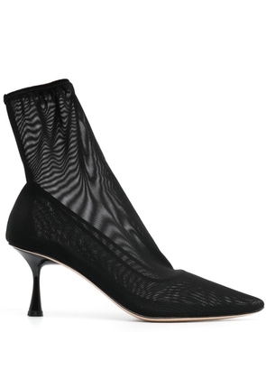 Studio Amelia 90mm sock-style ankle boots - Black