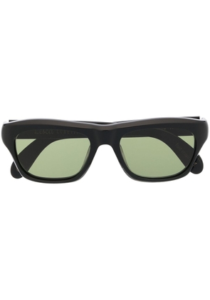 Lesca tinted-lenses square-frame sunglasses - Black