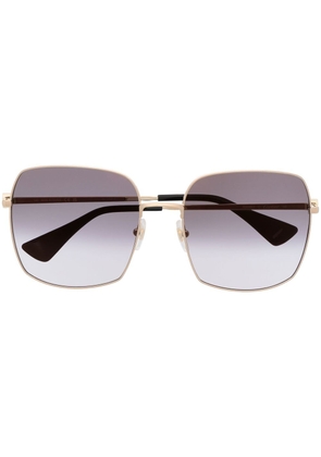 Cartier Eyewear oversized gradient sunglasses - Gold
