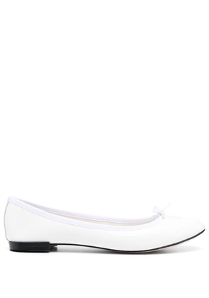 Repetto Cendrillon patent leather ballerina shoes - White