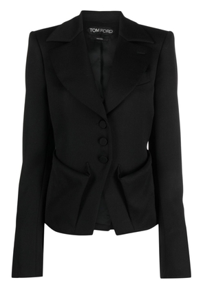 TOM FORD tailored single-breasted blazer - Black