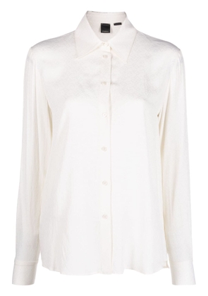 PINKO long-sleeves buttoned shirt - White