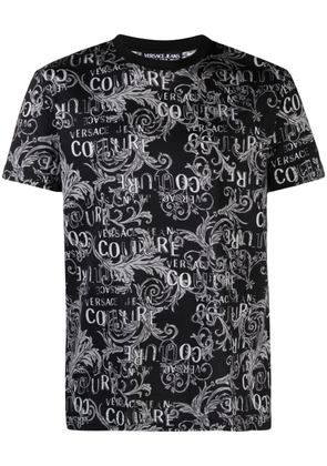 Versace Jeans Couture baroque-print T-shirt - Black