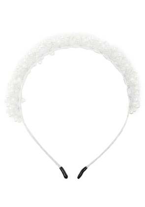 Atu Body Couture faux-pearl hair band - White