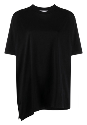 Christian Wijnants asymmetric short-sleeve T-shirt - Black