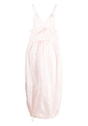 Sofie D'hoore Daphnie ruffle-detailing maxi dress - Pink