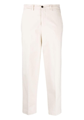 Briglia 1949 mid-rise tapered cropped trousers - Neutrals