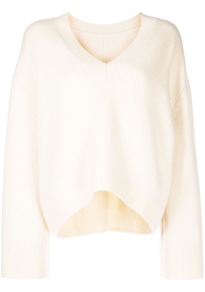 Galvan London Maia cashmere jumper - White