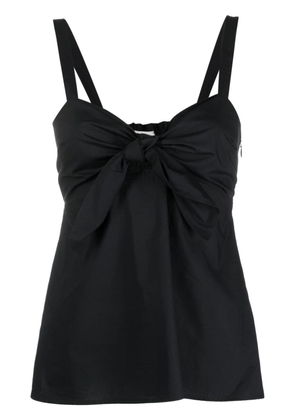 P.A.R.O.S.H. bow-detailed top - Black