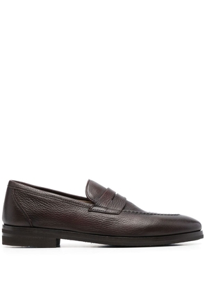 Henderson Baracco leather Penny loafers - Brown