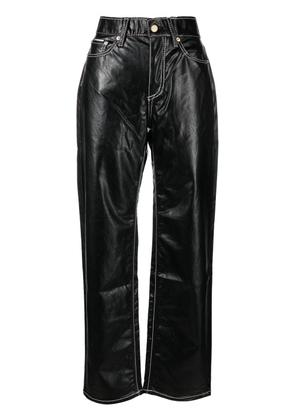 EYTYS Benz vegan-leather trousers - Black