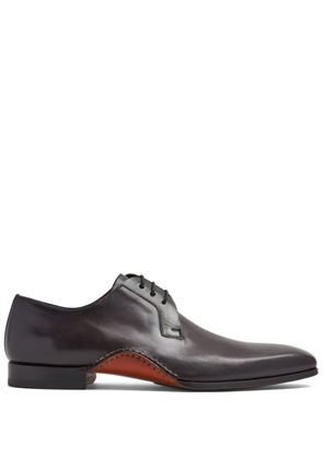 Magnanni lace-up leather Oxford shoes - Brown