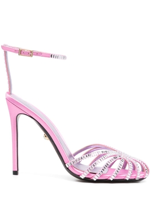 Alevì Penelope 110mm caged sandals - Pink