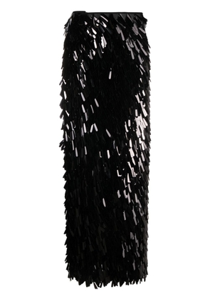 Atu Body Couture embellished maxi skirt - Black