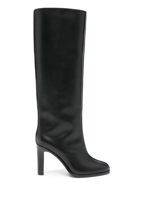 The Row 105mm leather knee boots - Black