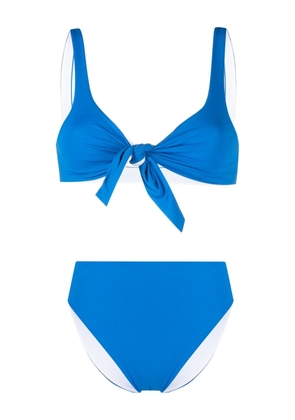 Fisico reversible front-tie bikini - Blue