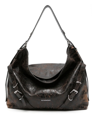 Givenchy XL Voyou leather bag - Black