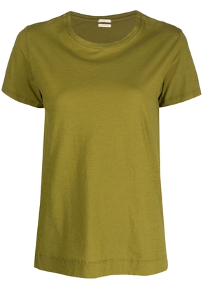 Massimo Alba cotton short sleeved T-shirt - Green