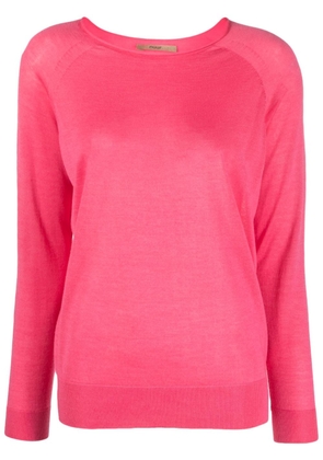 Nuur long-sleeved knitted jumper - Pink