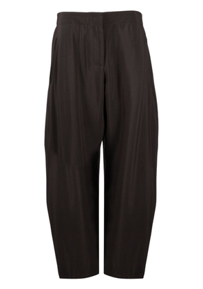Studio Nicholson Dordoni low-rise tapered trousers - Brown